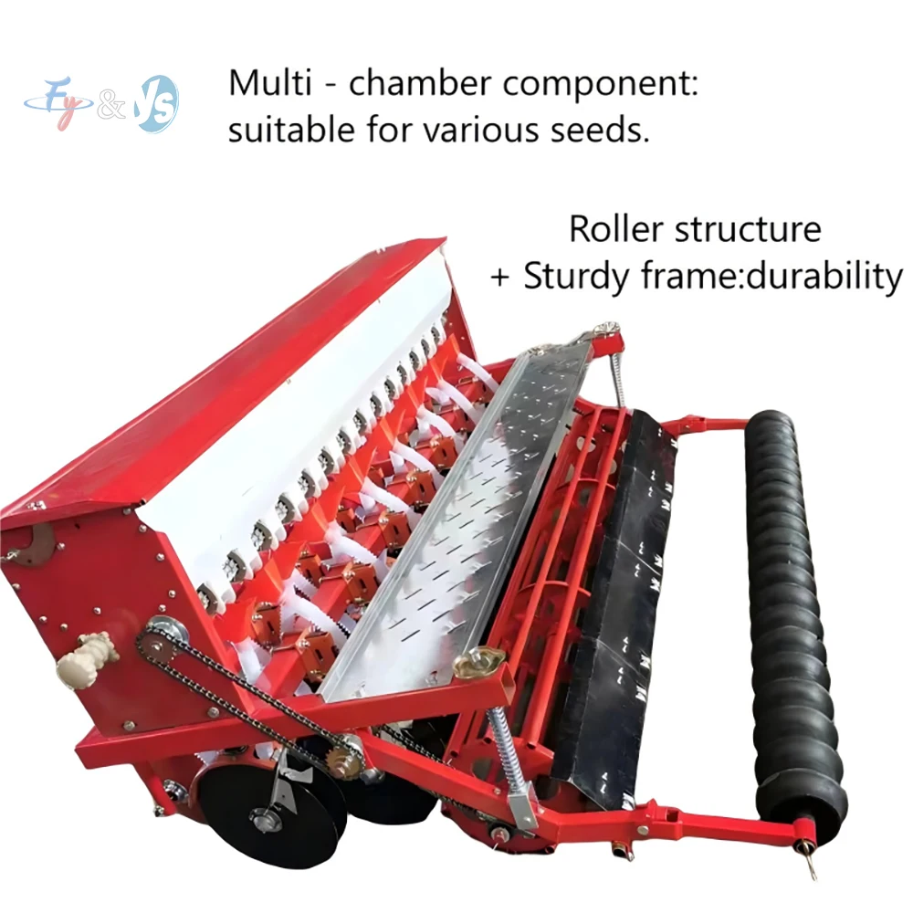 

Прецизионная сеялка для зерна на тракторе — для сельского хозяйства пшеницы/риса, сельскохозяйственная сеялка для крупномасштабного посева