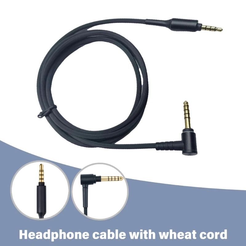 Удлинительный кабель для наушников с позолоченными разъемами для 1000XM5 XM4 XM3 100AAP 100ABN, шнур для наушников, качественный звук