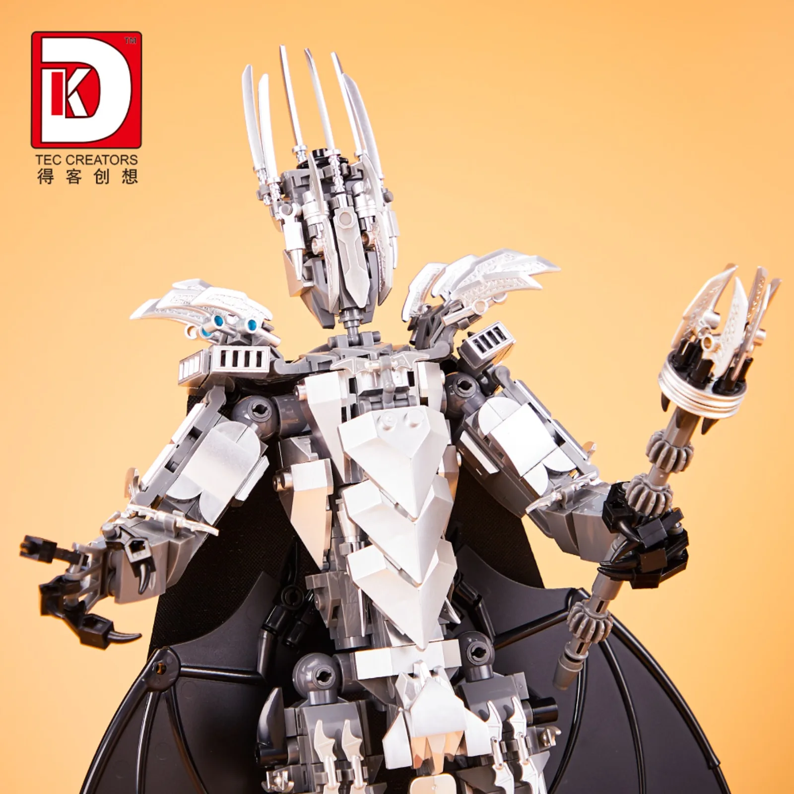 Brinquedo de blocos de construção Deke 6007 Dark Lord para crianças, compatível com tijolos estilo LEGOeds