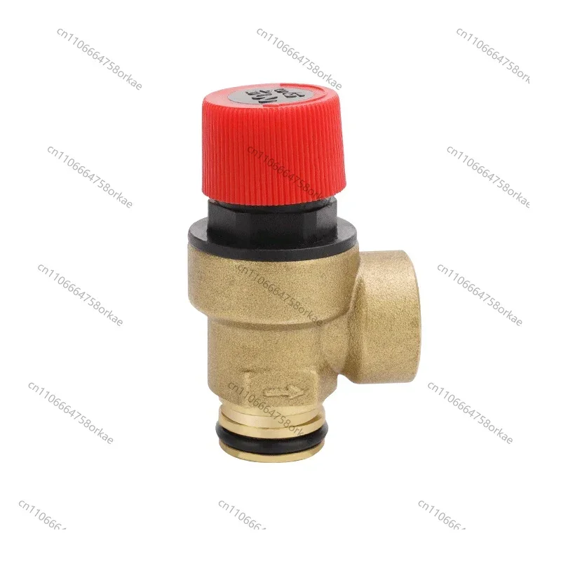 Pressure Relief Valve for Fireplace Safety Valve Water Heater Venting Valve 3bar 1/2