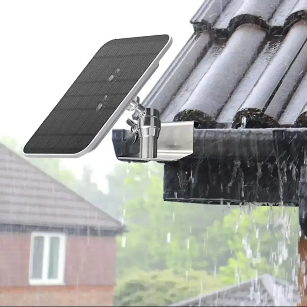 Solar Panel and Camera Mount with Stainless Steel Adjustable Bracket Foldable Design and Secure Butterfly Nut Mechanism