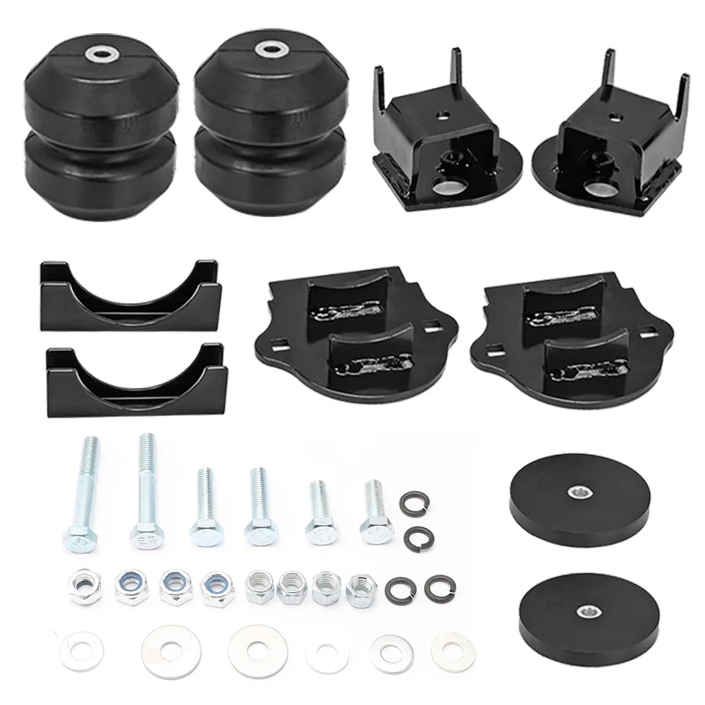Kit de resorte de ayuda de suspensión trasera FR1504E, 2 uds., para Ford F-150 2WD y 4WD 2015 2016 2017 2018 2019 2020 2021, resorte de ayuda de aire