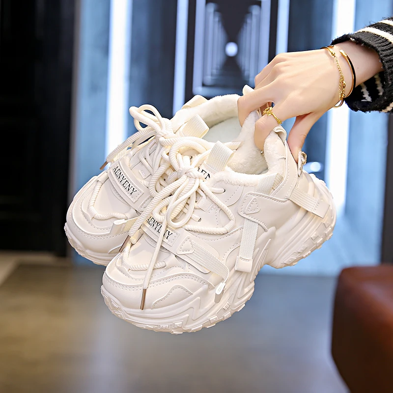 

Хит продаж: Женские массивные кроссовки на платформе, удобные, дышащие, из сетчатого материала, спортивные, модные, на шнуровке, с толстой подошвой, повседневные.