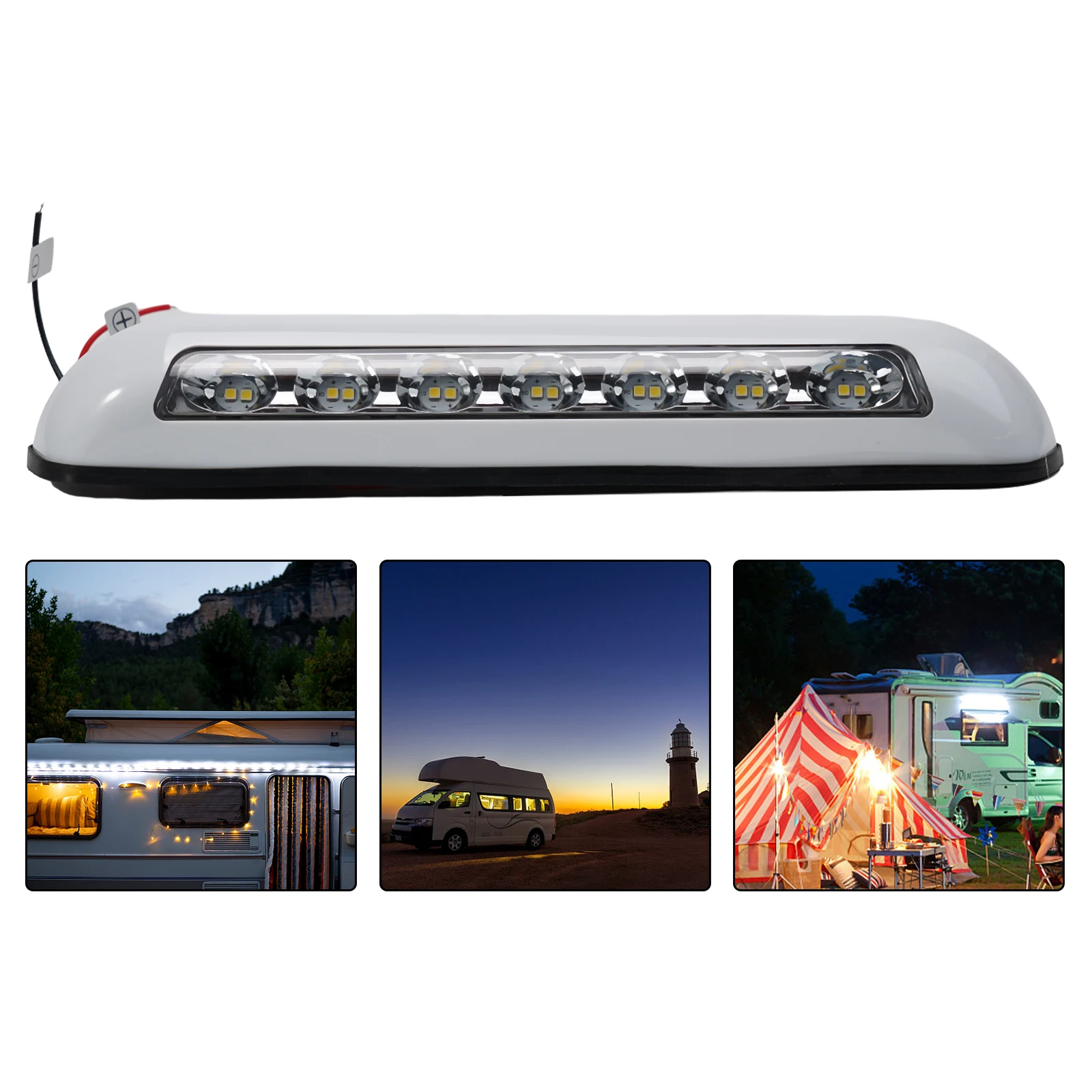

High Brightness 12V24V RV LED Porch Light Performance Tested Suitable for All 12V Devices Enhance Your Lighting Needs