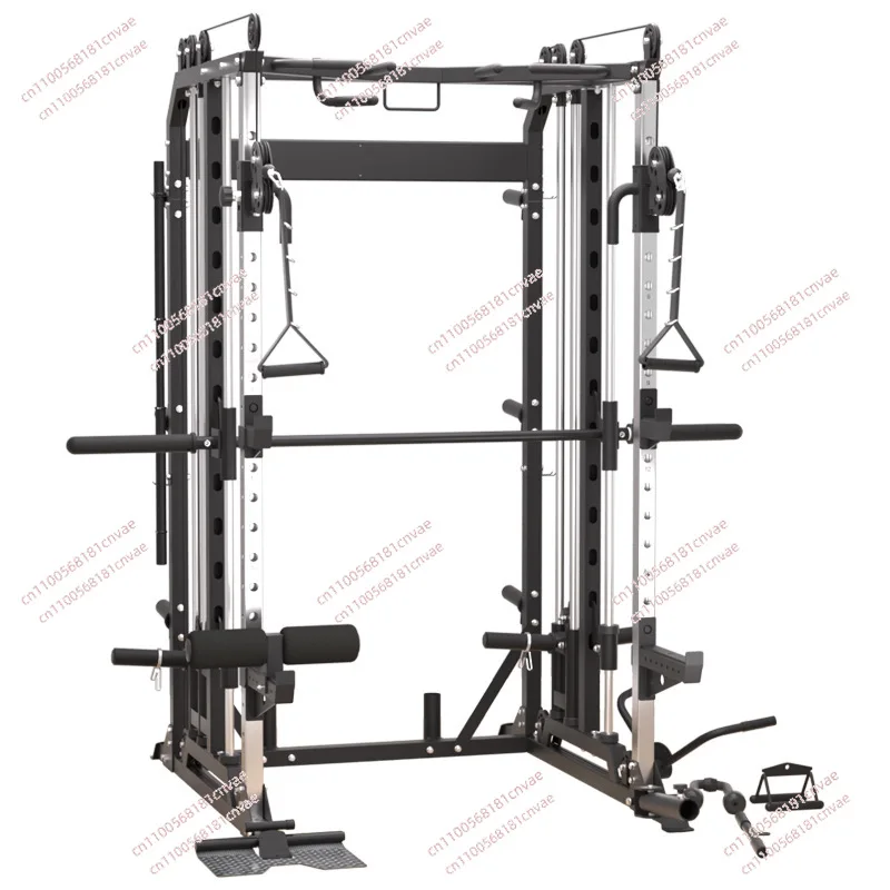 

Power Cage Home Gym All in 1 with Bench Press Squat Rack Dip Station Multifunctional Training Equipment