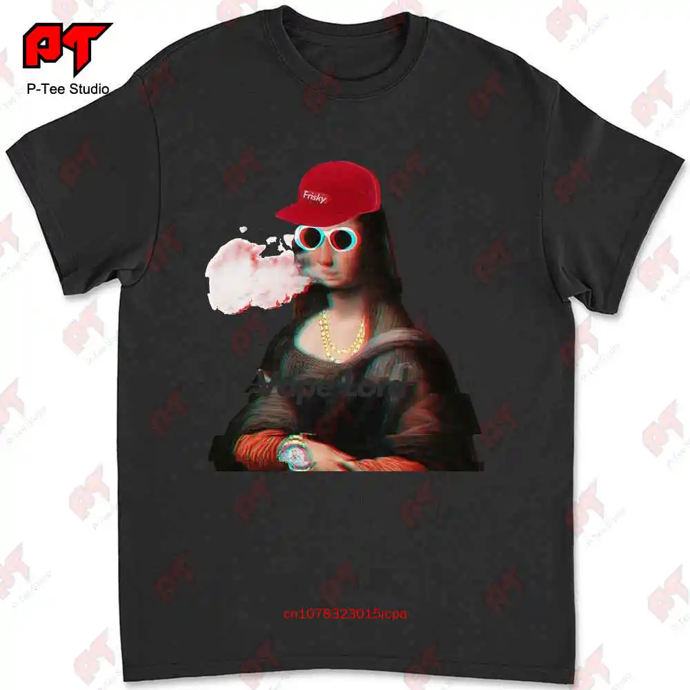 Mona Lisa Smoking Funnytumblr T-shirt YJKK