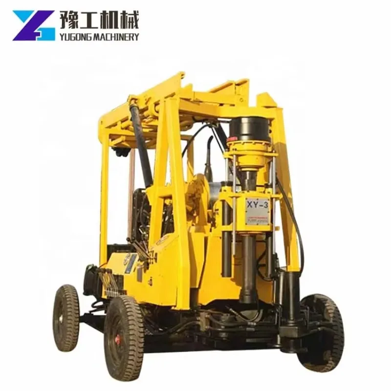 

Professional Factory Portable 300m Hydraulic Widely Used Water Core Well Drilling Rig Hydraulic Well Core Drilling Rig Machines