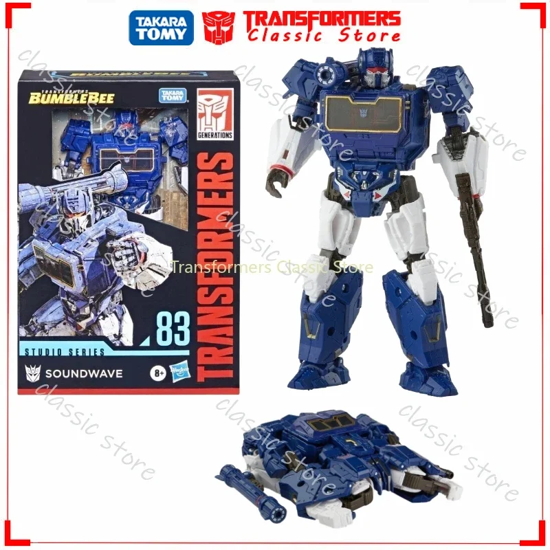 Takara Tomy mainan Transformers หุ่นยนต์ไซเบอร์ตรอนออโต้บอท SS-83ซาวด์เวฟคลาสสตูดิโอ