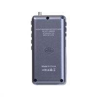 Multifunctional Mini Portable Bluetooth Radio Music Player Built-in Speaker DSP FM Stereo Radios Alarm Clock Rechargeable