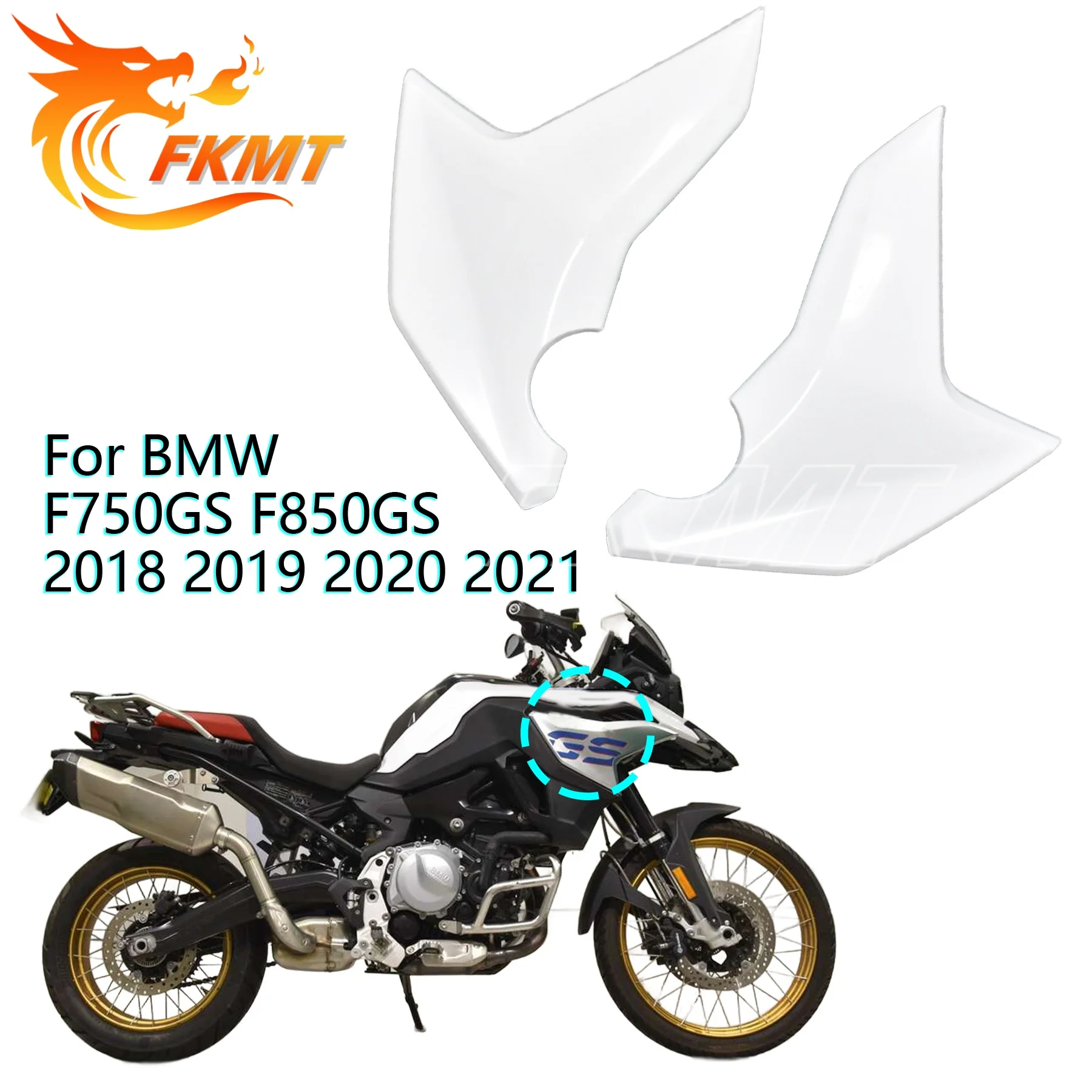 

For BMW F750GS F750 GS F 750 850 GS 2018 2019 2020 2021 Motorcycle Plastic Fuel Tank Side Cover Panel Left Right Fairing Guard