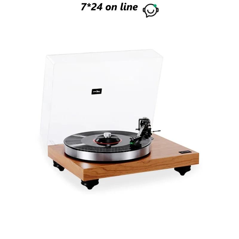 Amari LP-10MK 턴테이블 Alu 합금 소재 마그네틱 서스펜션 포노, 9.0-3 톤 암 카트리지 레코드 포함