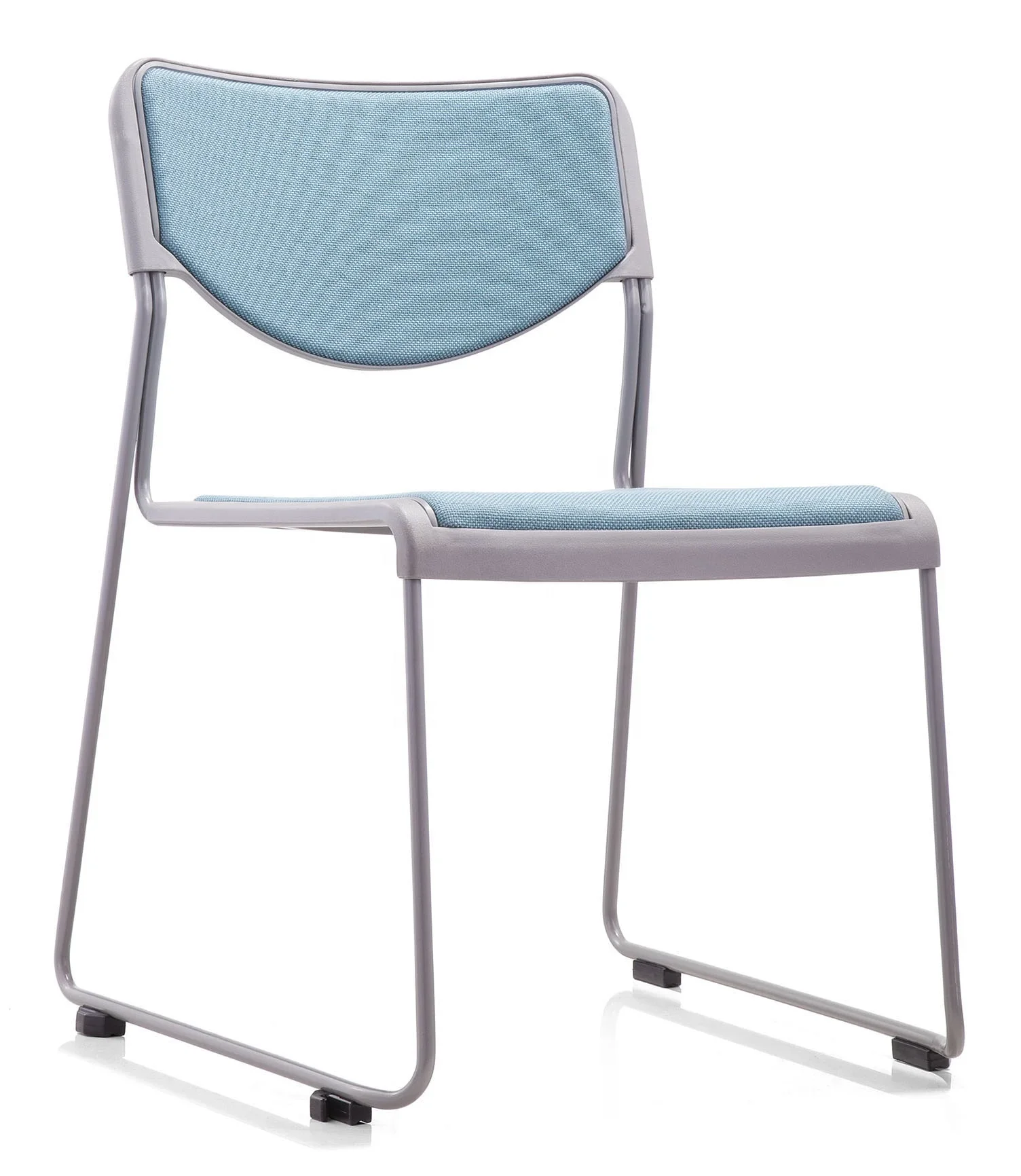 

For Contemporary Chair 2041B Free Installation Armless Stackable Conference Chair for Office & School -iron Plastic Design