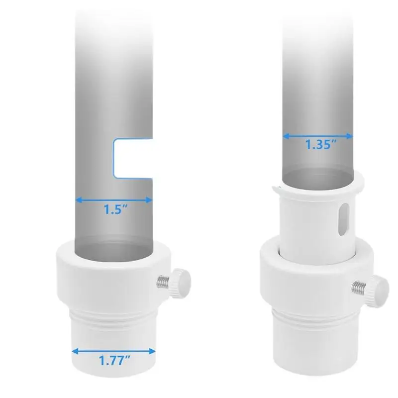 풀 우산 안정제 우산 안정제 슬리브 폴 액세서리 여성용 남성용 수영 피크닉 야외 구멍 지원