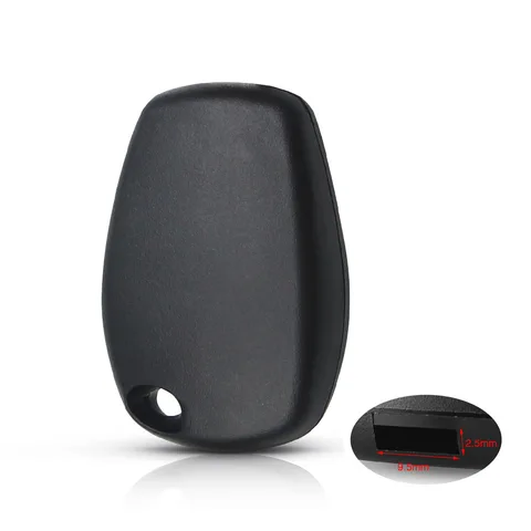 KEYYOU 10 шт. для Renault Logan Kangoo Duster Clio Twingo Modus Master Primastar Dacia Nissan Opel транспондерный корпус ключа автомобиля