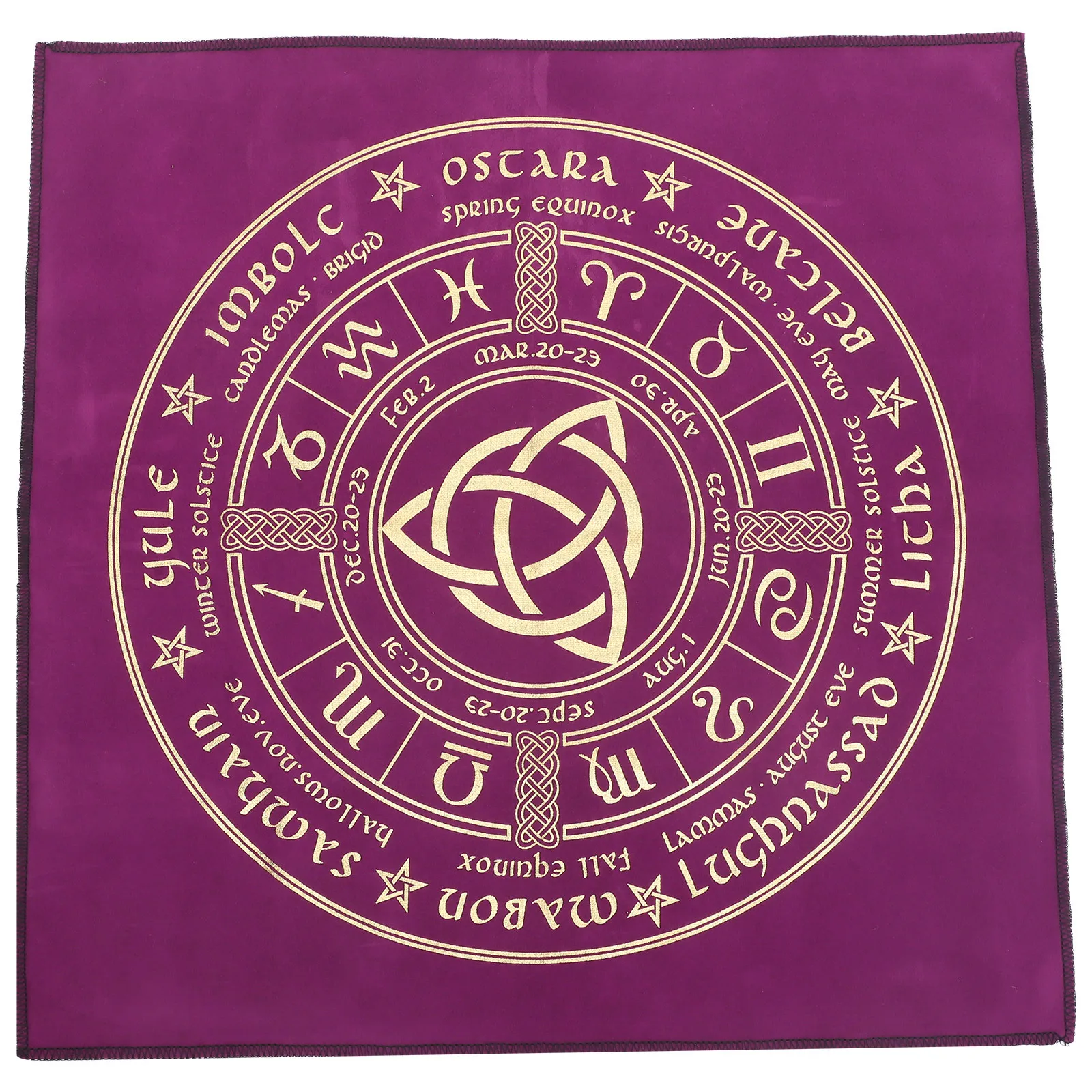 

Tarot Tablecloth Mysterious Fabric Design For Divination Game Reading Altar Cloth Witch Supplies Square Mat