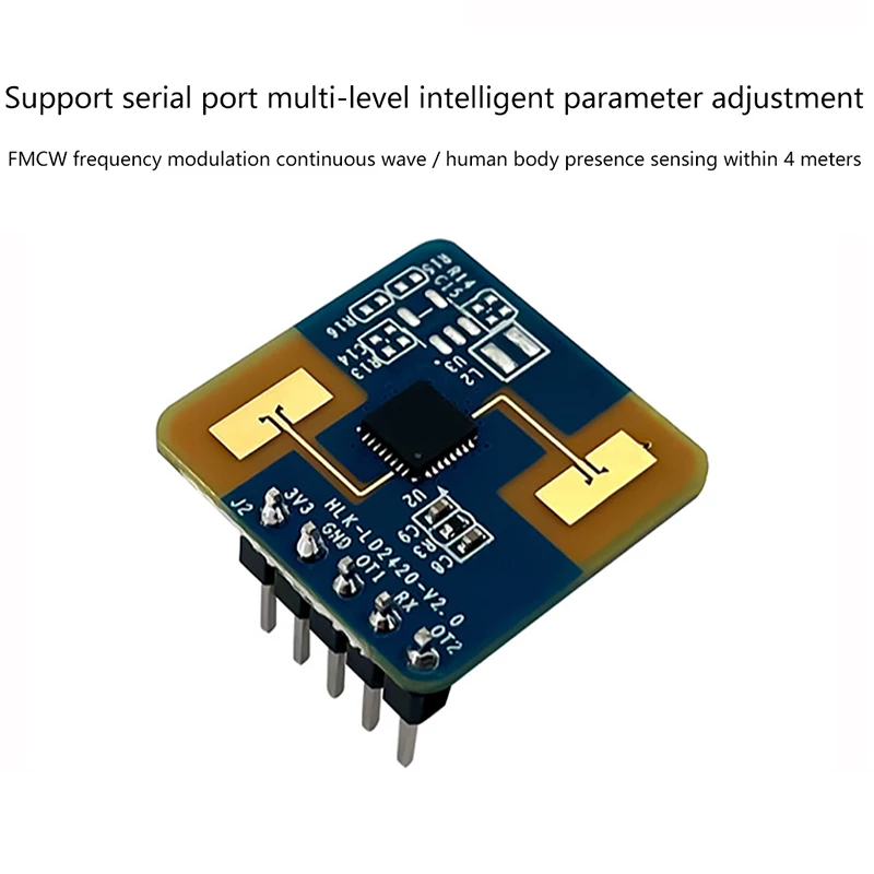 24G Millimeter Wave Radar LD2420 Human Presence Sensing Module Micro Motion Intelligent Sensor