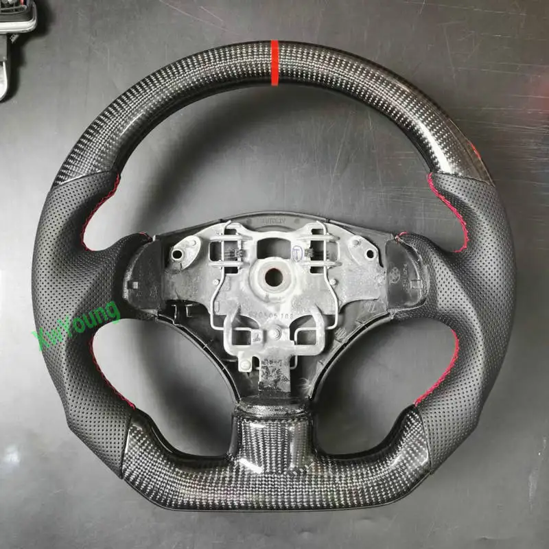 

For Peugeot 206 207 Citroen C2 100% Real Carbon Fiber Car Steering Wheel