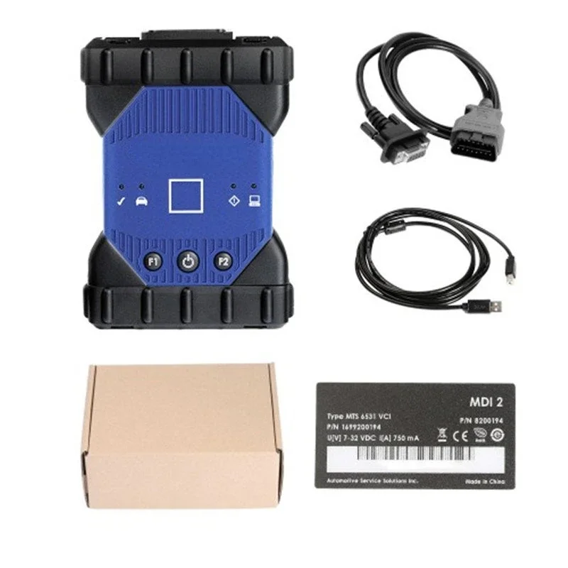 NEW MDI Car OBDII Scanner for Supoort Chevrolet USB-WIFl-Network OBD 2 USB WIFI HDD Software Diagnostic Tool OBD II MDI1/MDI2