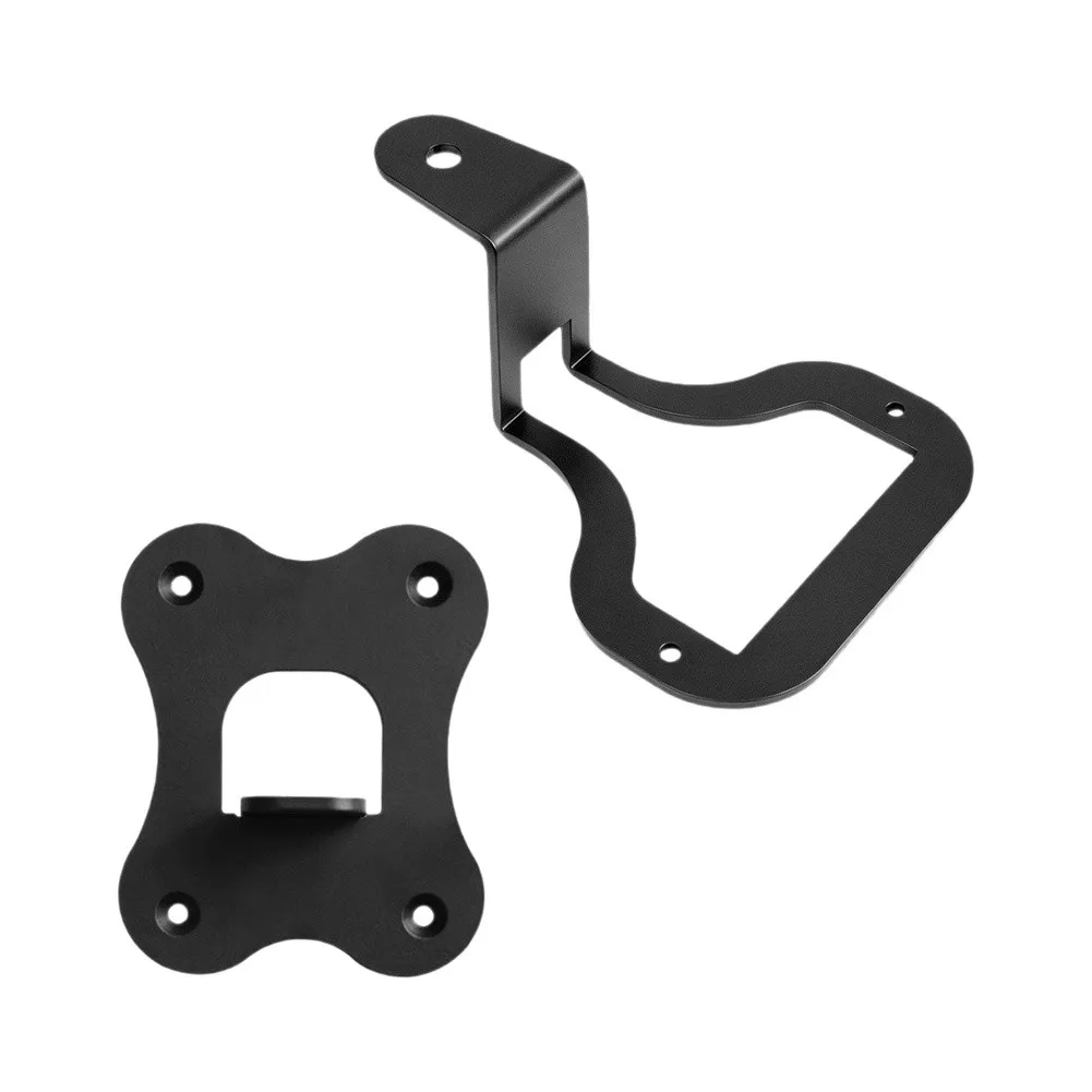For Wiim Lite Speaker Wall Mount Metal Bracket 15.5x13x5CM Construction Black White Options for For Wiim Lite Use