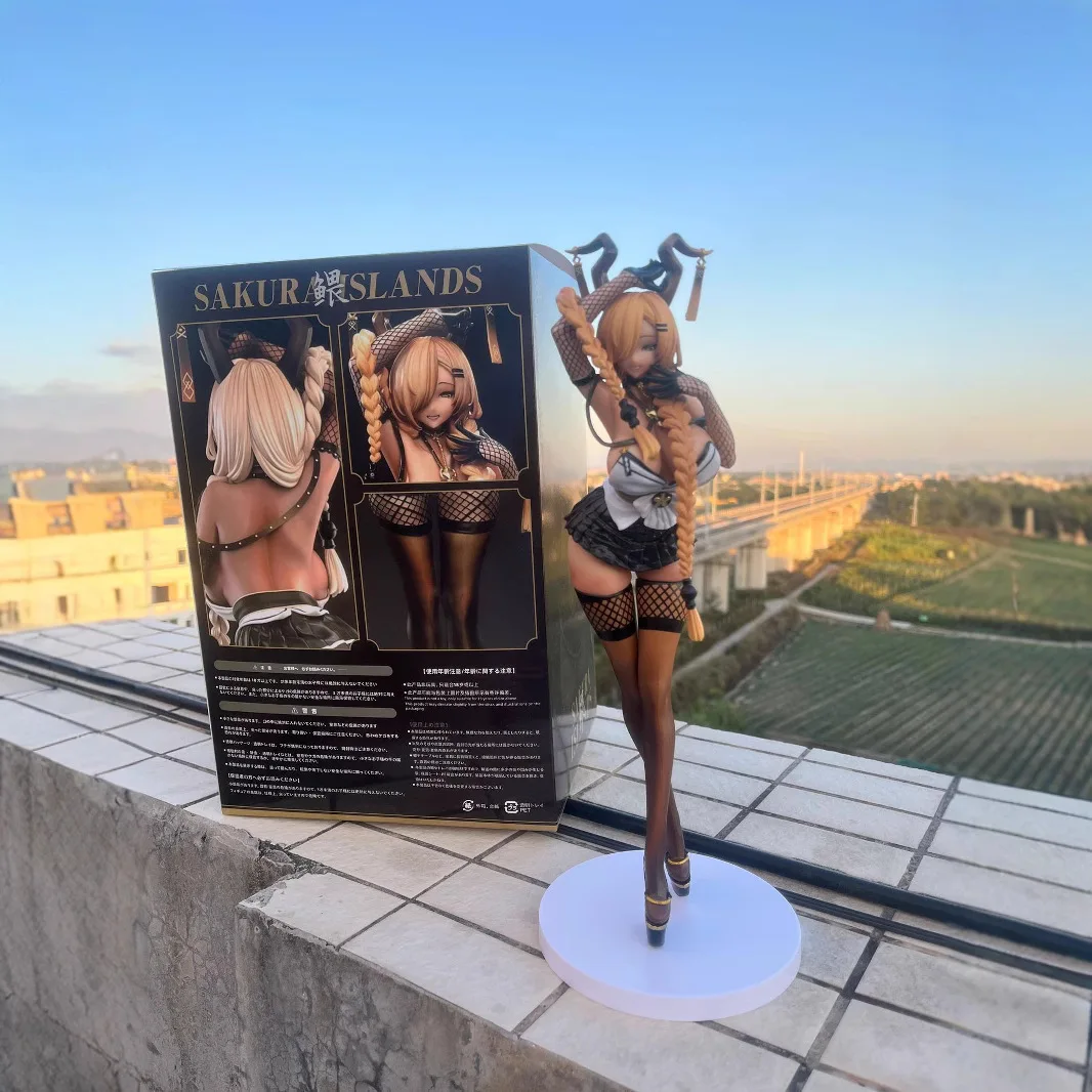 Caixa 31cm novo jogo anime azur lane gk wiki figuras pvc modelo brinquedos boneca ornamento coletar presentes