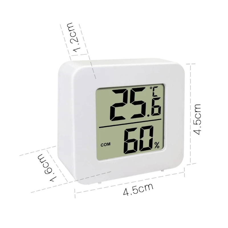 Office LCD Digital Thermometer Hygrometer Convenient Weather-Station Electronic Temperature Humidity Meter Dropship