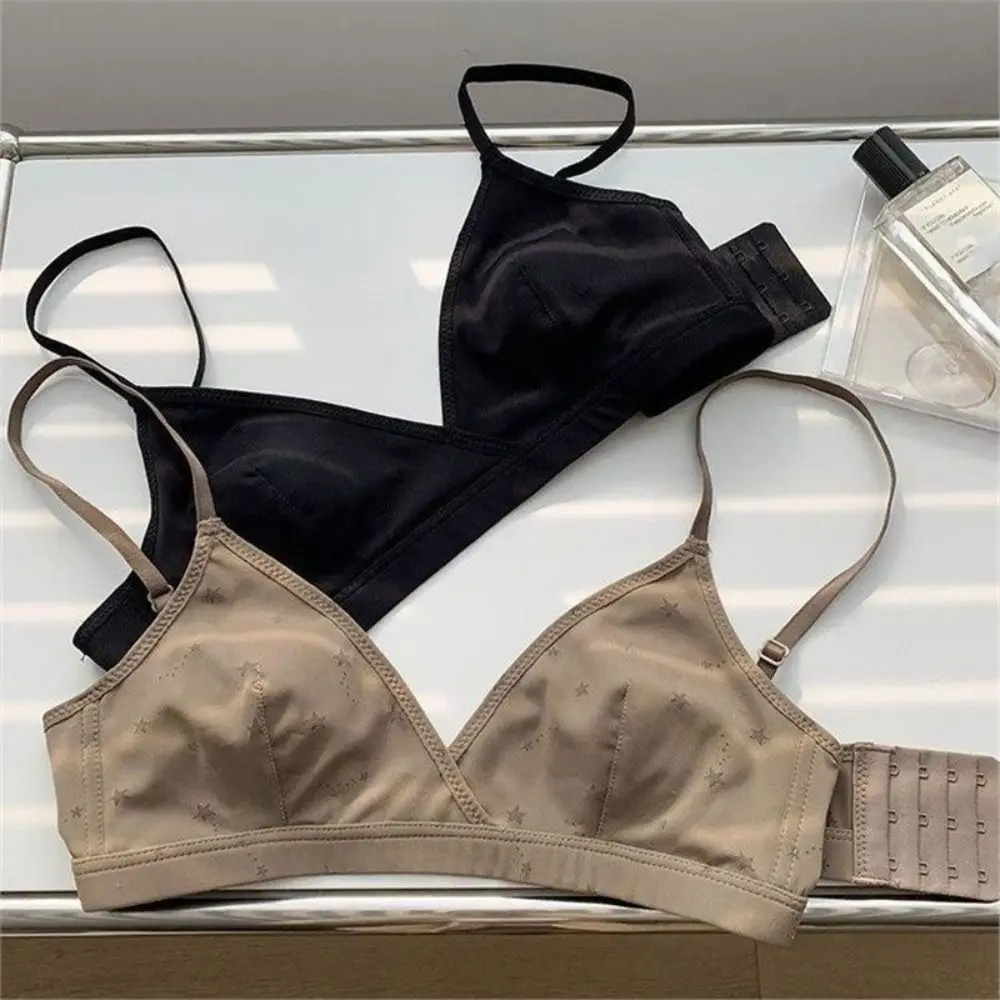 

Fashion Star Wireless Deep V Bra Anti-sagging Shockproof Brassiere for Women Adjustable Lingerie Push Up Underwear Girls