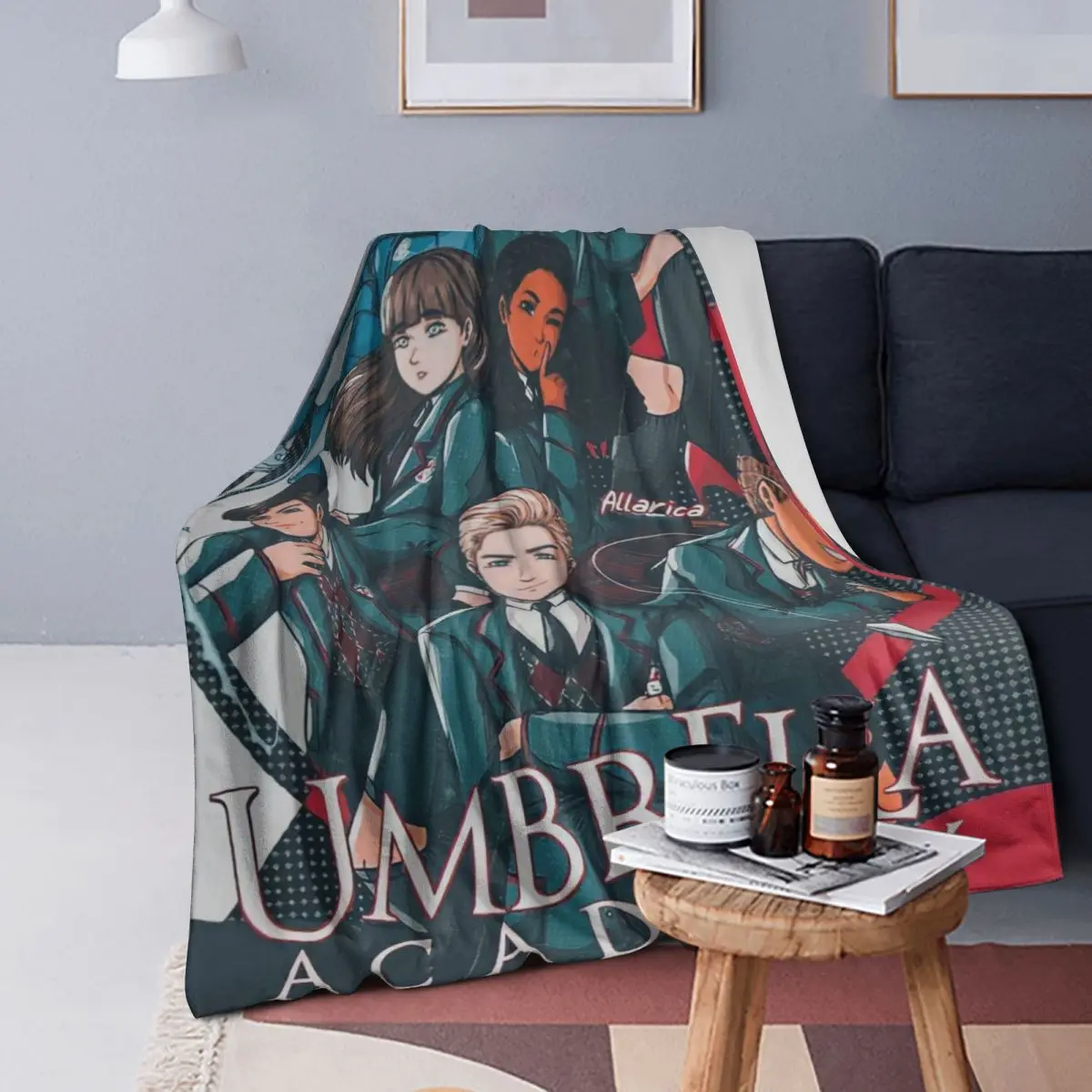 

Umbrella Academy I Know I'm Better Than You Number Blankets Soft Warm Flannel Throw Blanket Cover for Bed Living room Couch