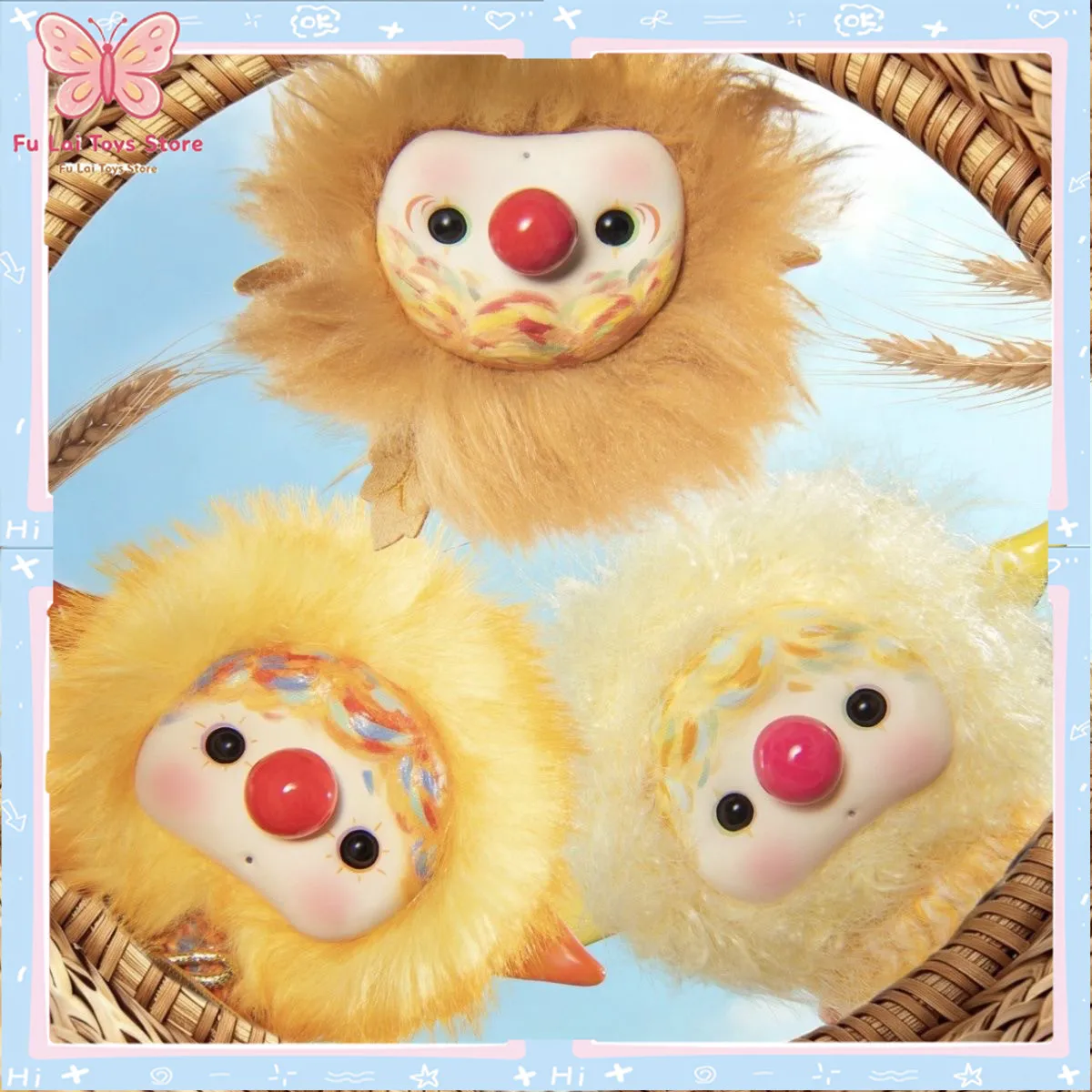 Original CHOUCHOU Nature Collection Album Series Plush Blind Box Trendy Toy Practical Keychain Bag Pendan Great Holiday Gift