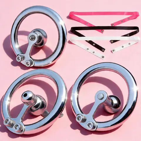 Inverted Urethral Chastity Cage Negative Cock Lock Prostate Ball BDSM Bondage Slave Training Adult Toys For Men Couples 18+