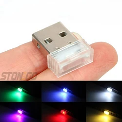 Universal Mini Atmosphere Lights Romantic USB Led Light Plug-In 5V Lamp Interior Ambient Lighting Car Accessories Home Decor