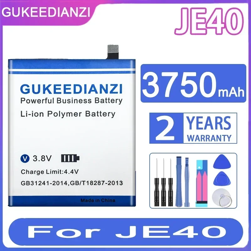 GUKEEDIANZI Battery JE40 3750mAh For Motorola Moto Z3 G7 One P30 Play P30Play XT1941-2 XT1941-3 XT1941-5 XT1962-1 XT1962-4