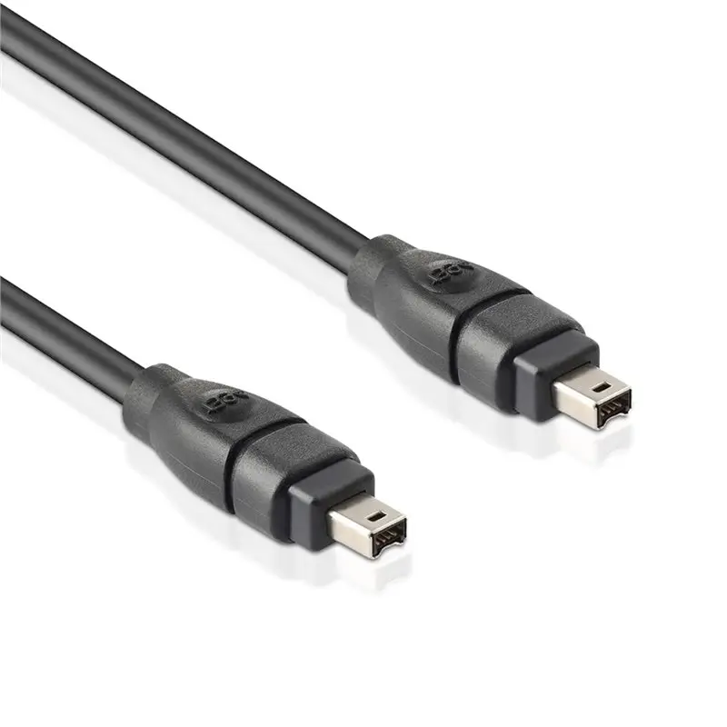 Cable Firewire de 4 pines a 4 pines de 6 pies, IEEE 1394, para cable Ilink DV, para ordenador portátil, cable para videocámara 400