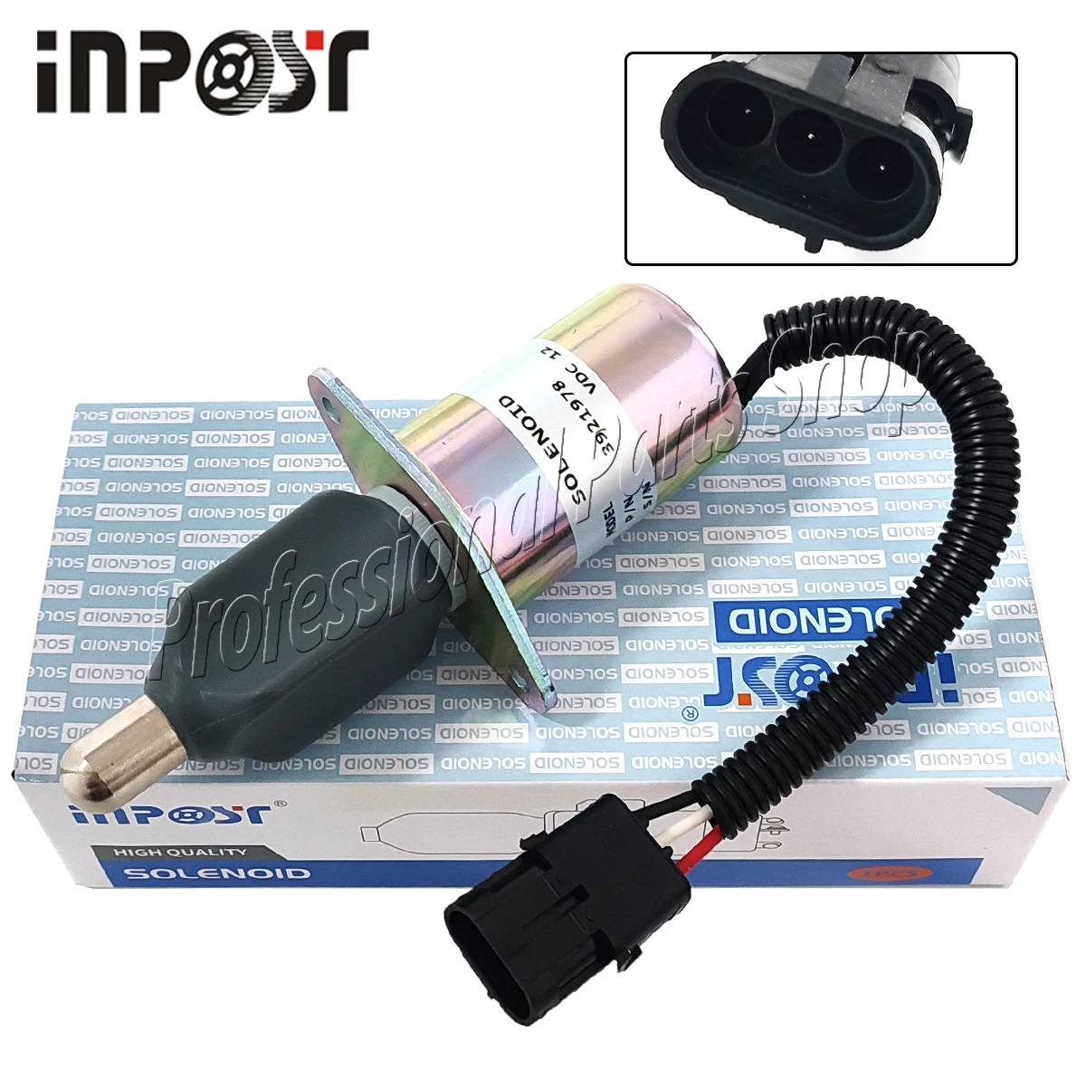 

New 3921978 12V Fuel ShutOff Solenoid Valve for Cummins 6CT 6CTA Engine