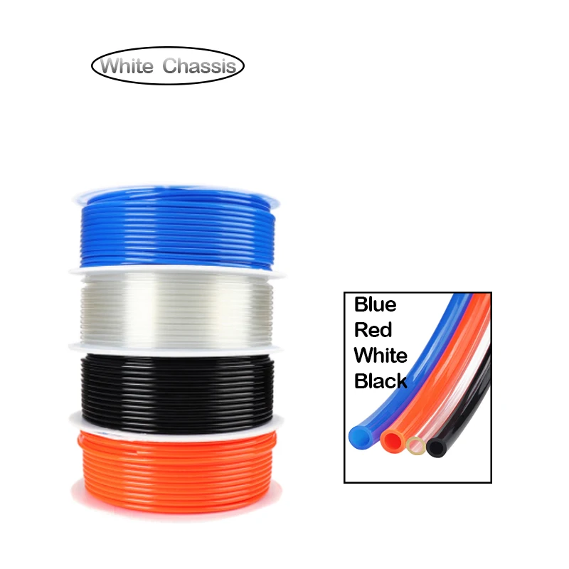 Quick-Release Air High Pressure Hose For Compressor PU4x2.5 6X4 8X5 10X6.5 12X8 16X12 Pneumatic Hoses Red Blue Black White