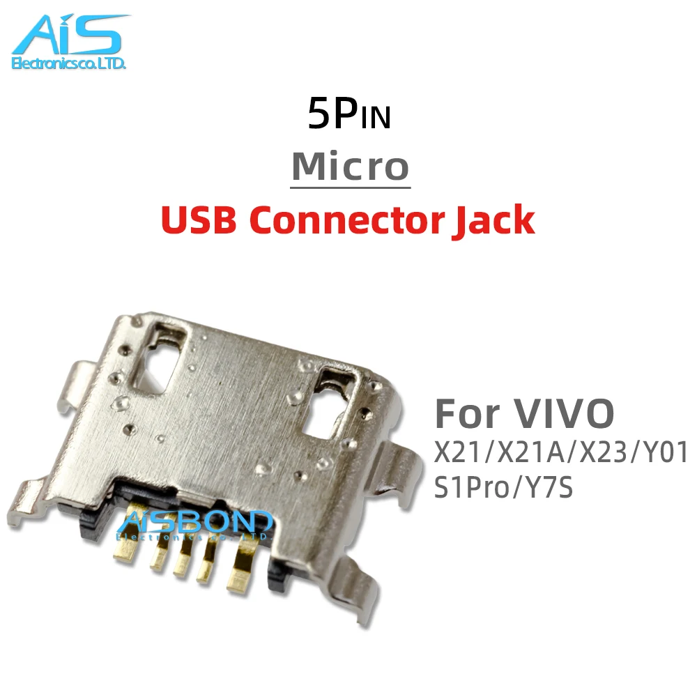 20Pcs/Lot USB Charging Port Jack socket charger Connector dock For VIVO X21 X21A X23 S1Pro S1 Pro Y7S