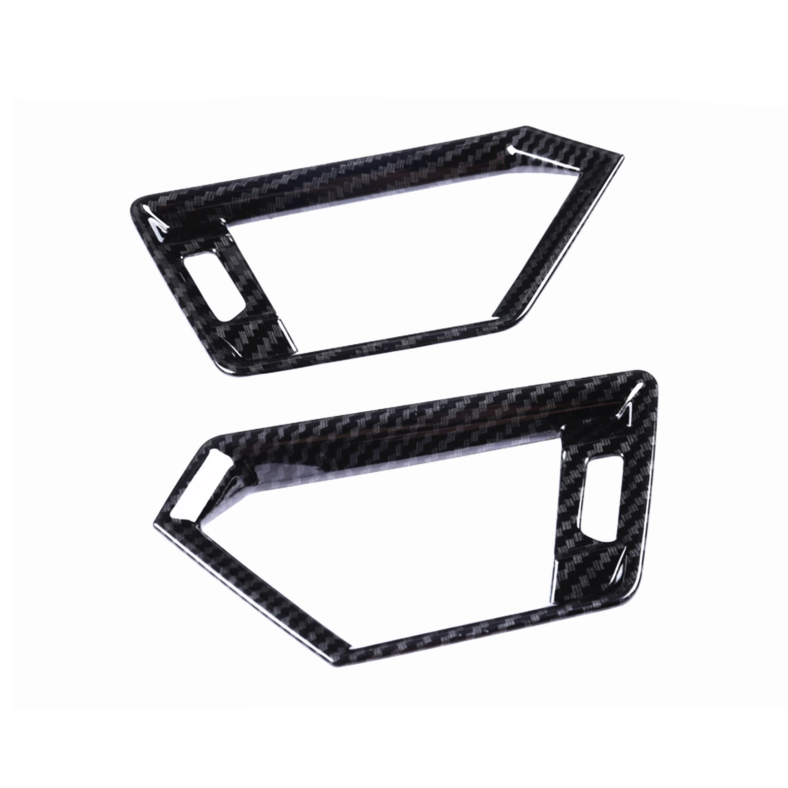 Pop For BMW 3-Series G20 G28 G21 2019-2023 Carbon Fiber Look Interior Dash Sticker Frame Outlet Cover Dashboard Side Air Vent Tr