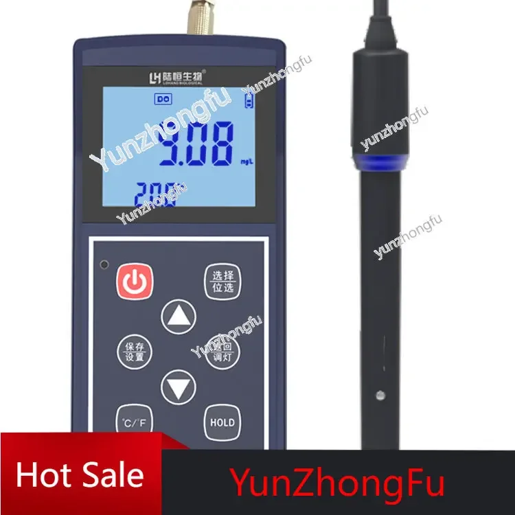 

Portable Oxygen Dissolving Meter Water Quality Dissolved Oxygen Detector Aquaculture Oxygen Content Do Analyzer