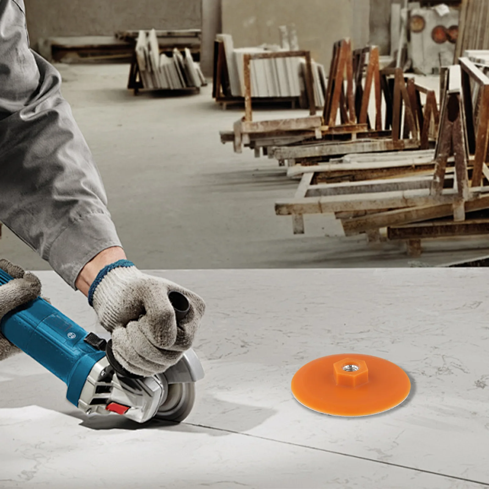 Home Improvement Self-adhesive Backing Pad Buffing Pad High Quality Material Polyurethane And Metal For Metal Derusting