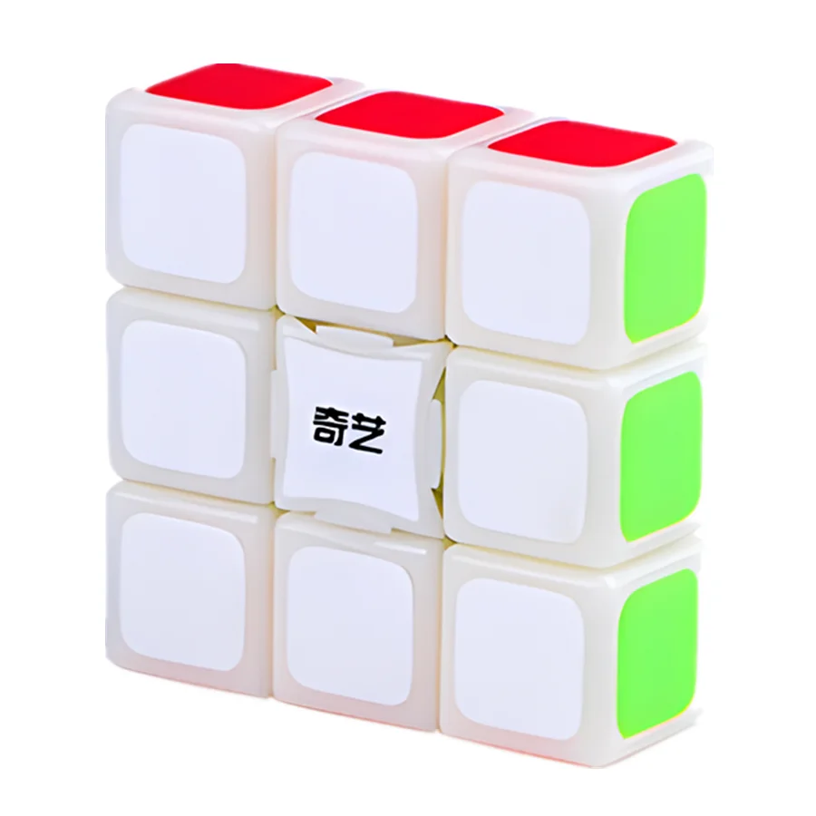 Qiyi 1 × 3 × 3 マジックキューブ単層エントリーレベルスピードキューブプロフェッショナルパズルのおもちゃ子供キッズギフトおもちゃ