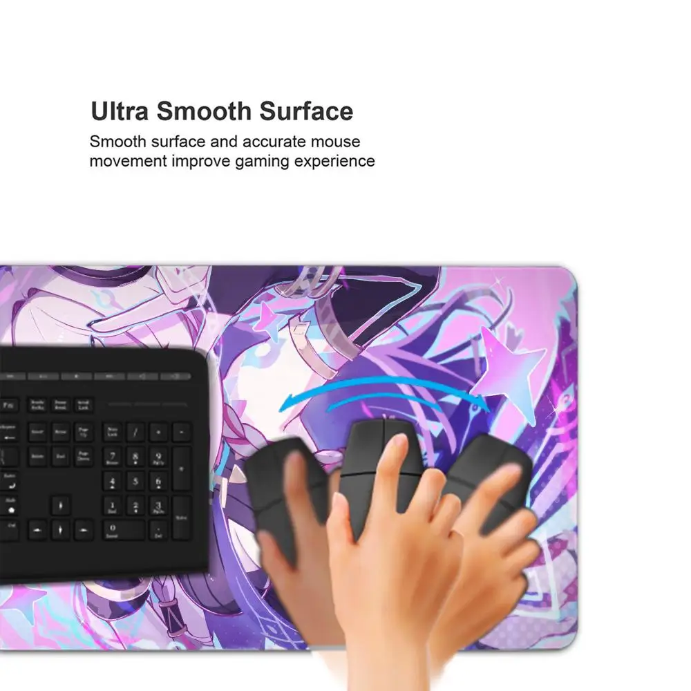 G-genshin C-citlali Mouse Pad Anime Gaming Mouse Pad HD Printing Table Pads Karet Desktop XXL Mousepad Meja Tikar