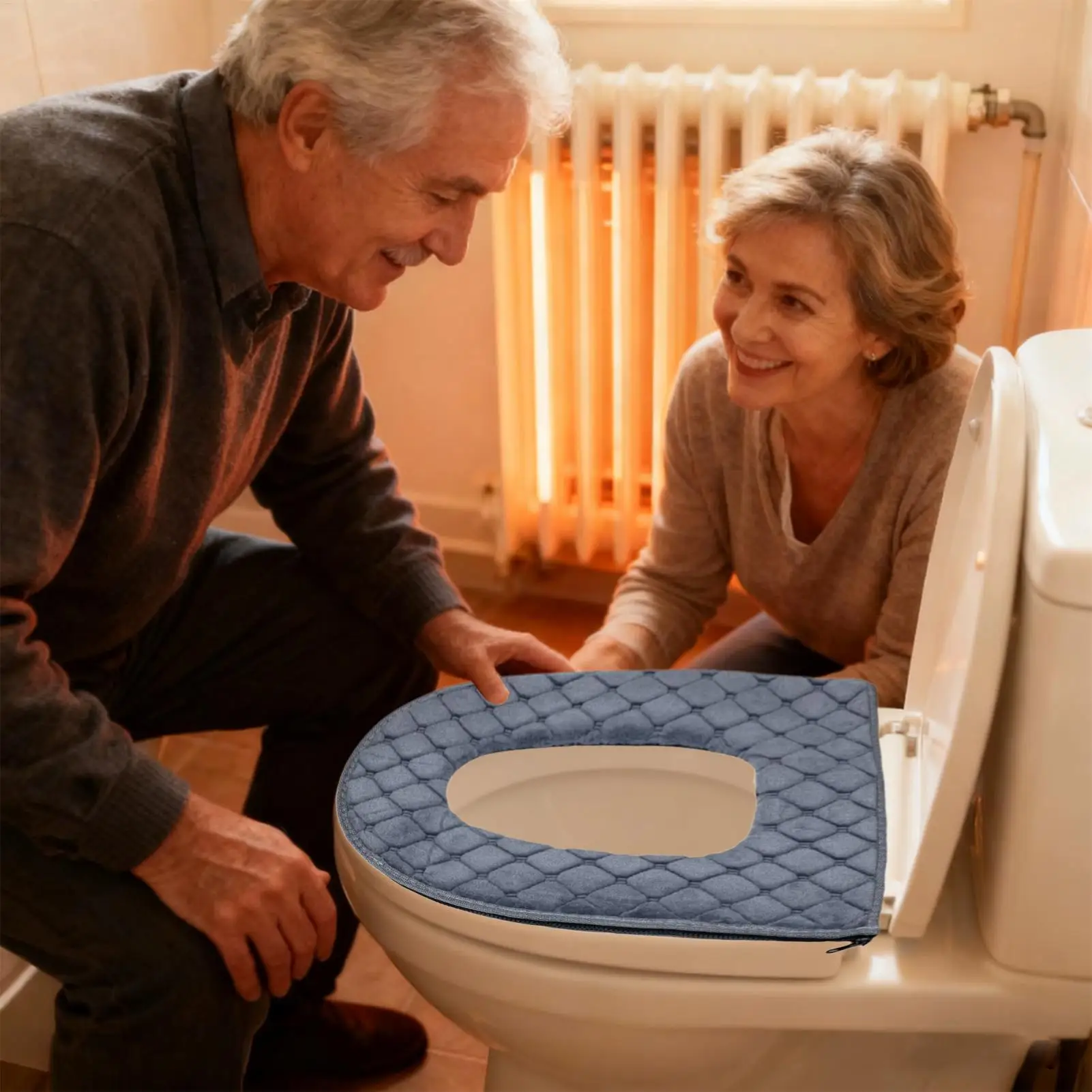 

USB-накладка на сиденье унитаза, 5-уровневая регулируемая грелка, подушечки на сиденье унитаза с таймером, дизайн для холодной погоды