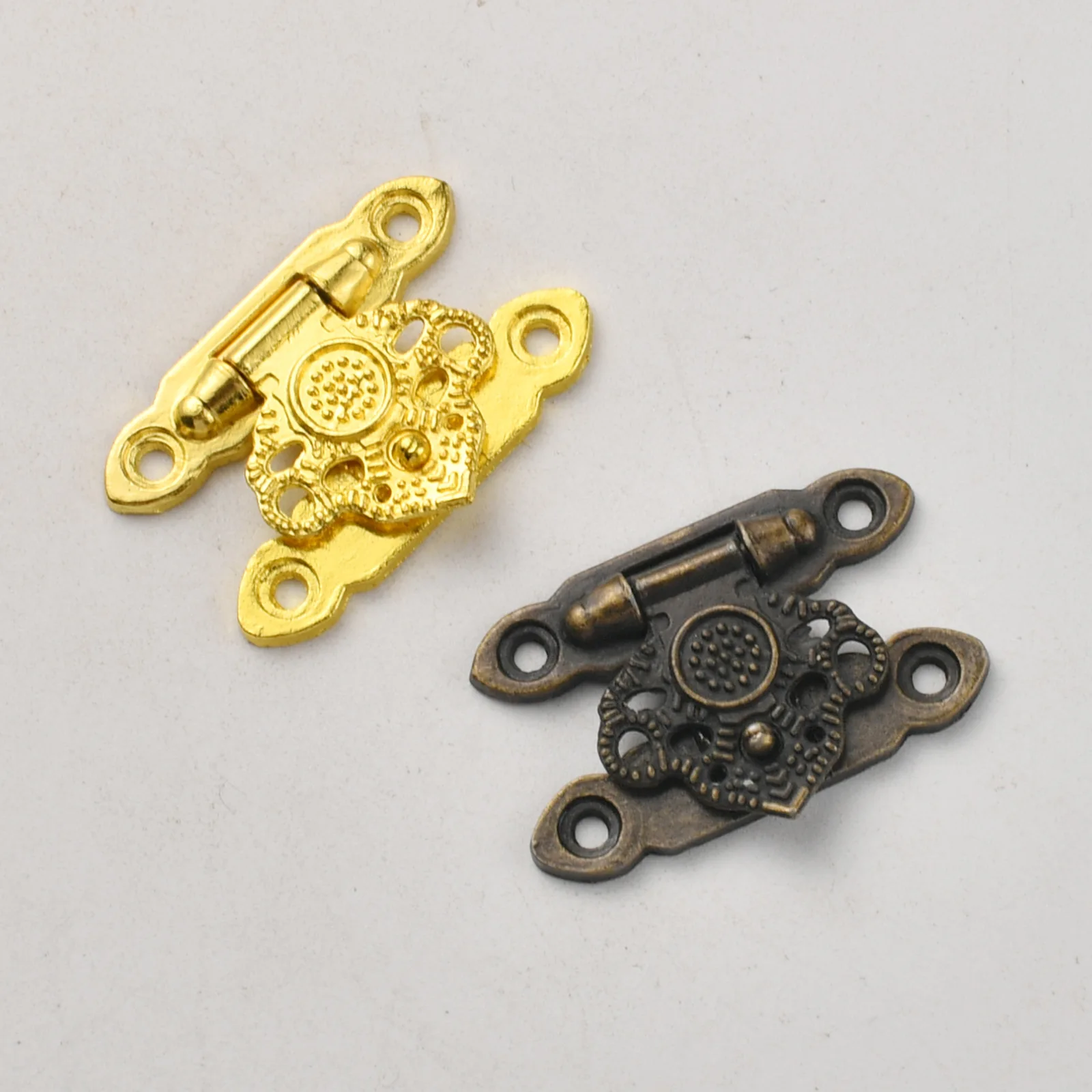 Antique Luggage Wooden Air Metal Zinc Alloy Box Lock Buckle Accessories