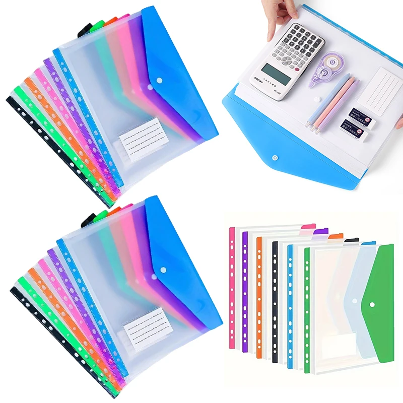 15-pecas-de-bolsas-transparentes-para-arquivos-cores-sortidas-expansiveis-com-fecho-de-botao-de-pressao-pastas-plasticas-impermeaveis-para-documentos-zyf