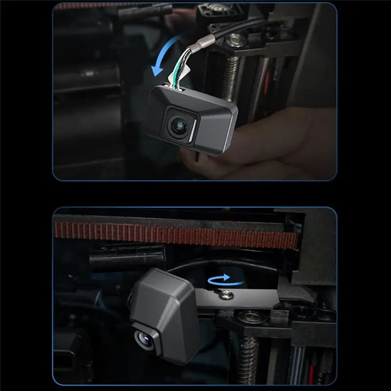 

Камера BOFF K1 AI с HD-качеством изображения и функцией AI-детектирования, таймлапс, подходит для крепления к 3D-принтеру Creality K1 MAX, аксессуары