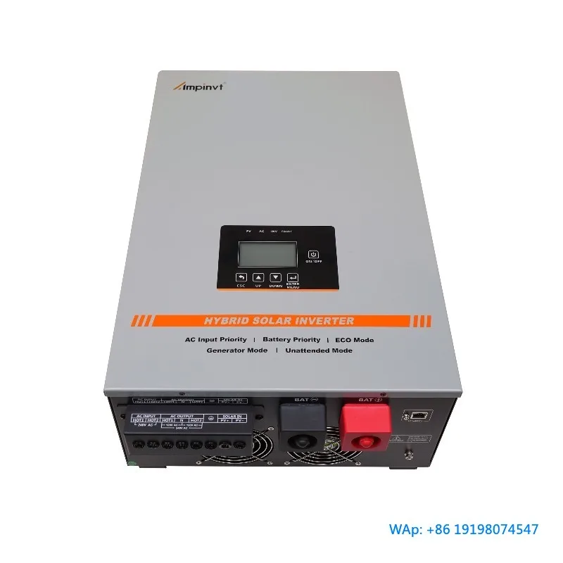 

48V 2KW-10KW MPPT Split Phase Pure Sine Wave Hybrid Solar Inverter for Home