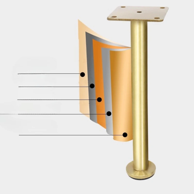 ขาตู้ทีวี 4 ชิ้น ขาตั้งตู้โลหะ ขาตู้ห้องน้ำ ขาเฟอร์นิเจอร์ ขาโต๊ะกาแฟ ขาโซฟา สแตนเลสปรับระดับได้