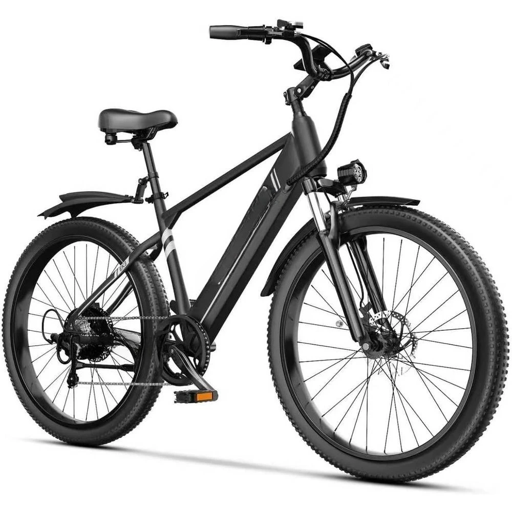 1000W Ebikes for Adults，80 Miles Max Range Removable Battery Ebike，26