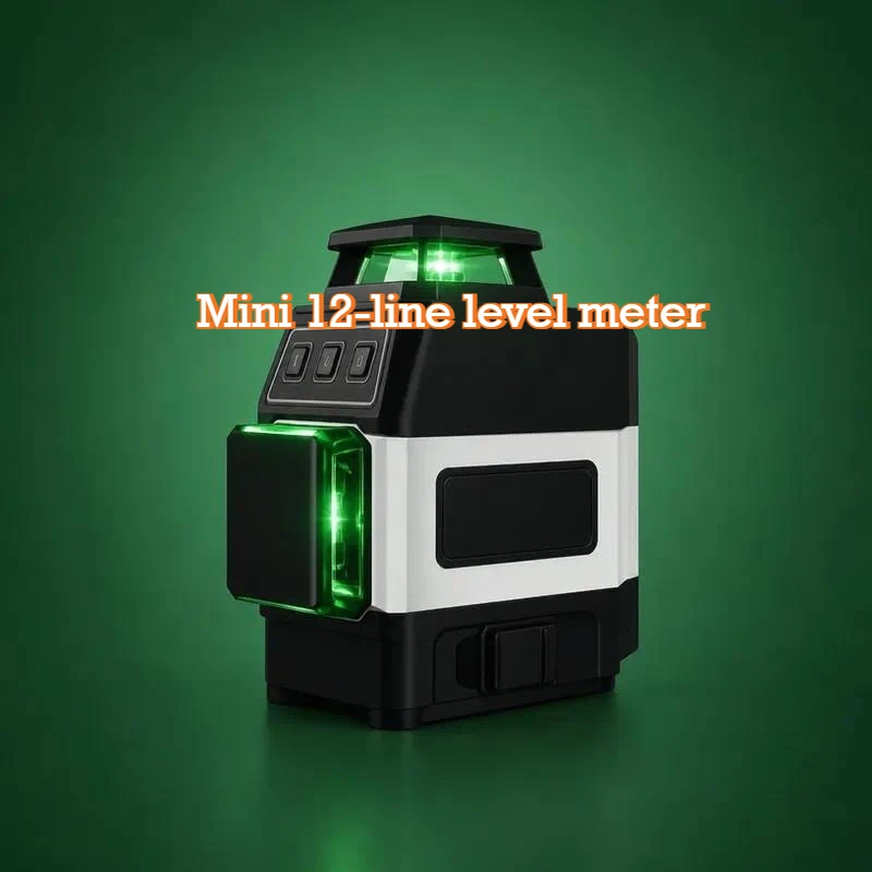 12 Line Laser Level Automatic Self Leveling High Precision Green Beam Cross Line Laser Leveler for Wall Floor Tile with
