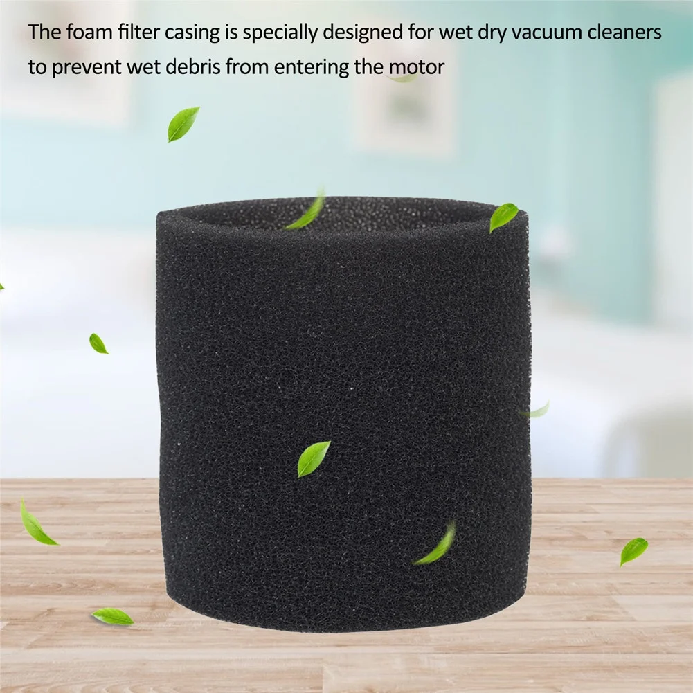 For Shop For Vac 90304 Compatible Foam Sleeve Filter Set - Six-Pack to Support For Vacuum Cleaner Performance and Dust Control