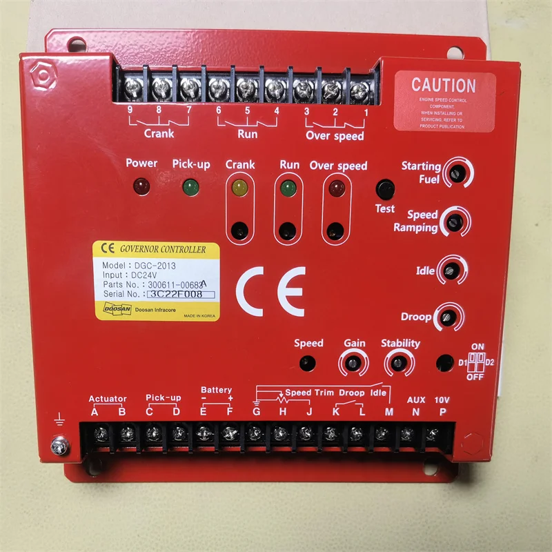 OriginalDGC-2013 Generator Speed Governor  Generating Set Control Module 300611-00683A